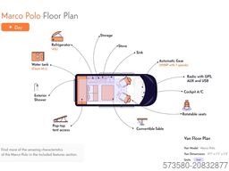 Mercedes Marco Polo 250d | Luxus-Camper Schlafplätze für2 | Küche +Aufstelldach