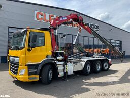 DAF FAQ CF 400 8x2 Euro 6 HMF 26 Tonmeter laadkraan...