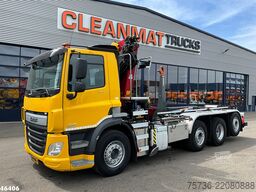 DAF FAQ CF 400 8x2 Euro 6 HMF 26 Tonmeter laadkraan...