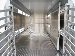 Ifor Williams TA5 HD | 12x6 | RAMPE-/TÜR-KOMBI 372X156X183CM VIEHANHÄNGER | 2X LÜFTUNG