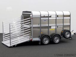 Ifor Williams TA510 | 10x6 | RAMPE-/TÜR-KOMBI 311X178X183CM VIEHANHÄNGER | 2X LÜFTUNG