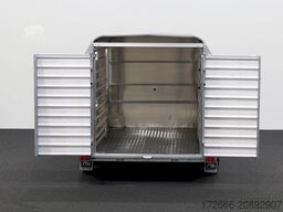 Ifor Williams TA510 | 10x6 | RAMPE-/TÜR-KOMBI 311X178X183CM VIEHANHÄNGER | 2X LÜFTUNG