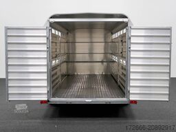 Ifor Williams TA510 | 14x6 | RAMPE-/TÜR-KOMBI 434X178X183CM VIEHANHÄNGER | 2X LÜFTUNG