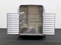 Ifor Williams TA510 | 14x7 | RAMPE-/TÜR-KOMBI 434X178X214CM VIEHANHÄNGER | 2X LÜFTUNG
