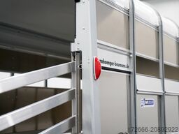 Ifor Williams TA510 | 14x7 | RAMPE-/TÜR-KOMBI 434X178X214CM VIEHANHÄNGER | 2X LÜFTUNG