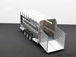 Ifor Williams TA510GT | 16x7 | TANK | RAMPE-/TÜR-KOMBI 497X178X214CM VIEHANHÄNGER | 2X LÜFTUNG