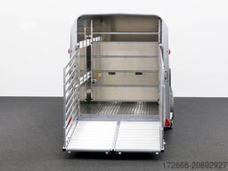 Ifor Williams TA510GT | 16x7 | TANK | RAMPE-/TÜR-KOMBI 497X178X214CM VIEHANHÄNGER | 2X LÜFTUNG
