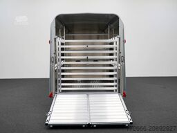 Ifor Williams TA510GT | 16x7 | TANK | RAMPE-/TÜR-KOMBI 497X178X214CM VIEHANHÄNGER | 2X LÜFTUNG