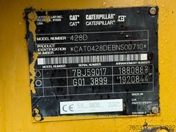 CATERPILLAR 428 D 4X4 Backhoe Loader