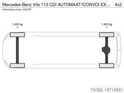 Mercedes-Benz Vito 113 CDI AUTOMAAT!!CONVOI EXCEPTIONNEL!!BEG...
