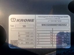 KRONE SD / Liftachse / 11.035-12.640