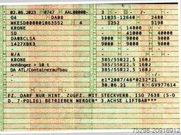 KRONE SD / Liftachse / 11.035-12.640