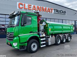 Mercedes-Benz Arocs 3743 8x4 Euro 6 HMF 19 Tonmeter Elektrisc...