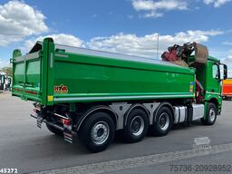 Mercedes-Benz Arocs 3743 8x4 Euro 6 HMF 19 Tonmeter Elektrisc...