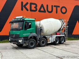 Mercedes-Benz Actros 3246 8x4 STETTER 9 m3