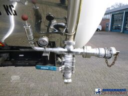 Van Hool Chemical tank inox 30 m3 / 3 comp
