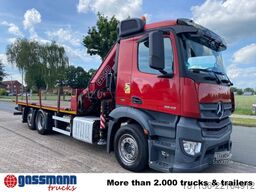 Mercedes-Benz Antos 2543 L 6x2, Liftachse, Kran Fassi