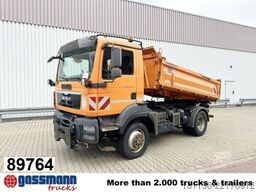 Autocarro ribaltabile MAN TGM 18.290 4X4 BL, Winterdienstausstattung