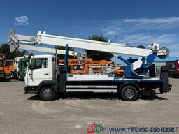 Mercedes-Benz 814 Böcker Montage- Dachdecker+Arbeitskorb 25 M.