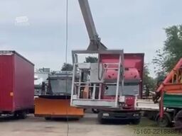 Mercedes-Benz 814 Böcker Montage- Dachdecker+Arbeitskorb 25 M.