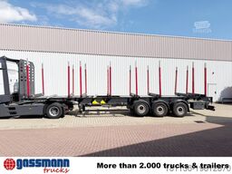 Schwarzmüller 3-Achs Holzauflieger, Liftachse, MEHRFACH