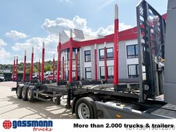 Schwarzmüller 3-Achs Holzauflieger, Liftachse, MEHRFACH