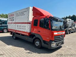 MERCEDES-BENZ 818 Atego Pritsche + Plane mit Schlafkabine 4x2