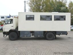 MERCEDES-BENZ MB 917 A 4x4 Allrad Koffer 6m Klima Heizung