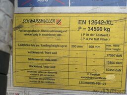 SCHWARZMÜLLER J-Serie, 10mm Boden, 92m³, Funk, SAF, Luft-Lift