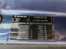 MERCEDES-BENZ 1845 Actros | Kompressor & Hydraulik*Retarder*AC