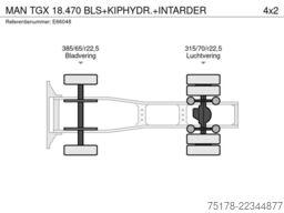 MAN TGX 18.470 BLS+KIPHYDR.+INTARDER