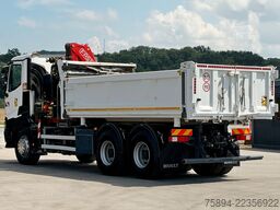 RENAULT C 380* KIPPER 5,20 m* KRAN/FUNK * TOPZUSTAND !