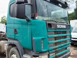 SCANIA P124  6x2 ABROLLKIPPER*1999*EURO2*