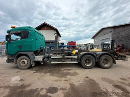 SCANIA P124  6x2 ABROLLKIPPER*1999*EURO2*