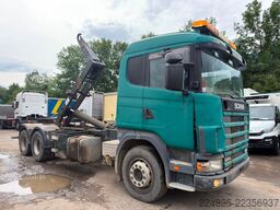 SCANIA P124  6x2 ABROLLKIPPER*1999*EURO2*