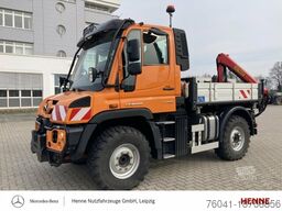 Mercedes-Benz Unimog U 318 m. Ladekran PK 3400