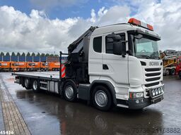 Scania R490 8x2 Euro 6 Retarder HMF 85 Tonmeter laadkr...