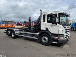 Scania P 400 Retarder Hiab 8 Tonmeter laadkraan