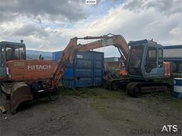 Hitachi EX60 Crawler excavator w/ rotor tilt and bucket