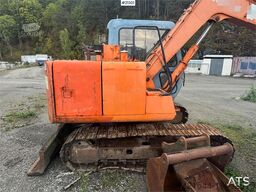 Hitachi EX60 Crawler excavator w/ rotor tilt and bucket