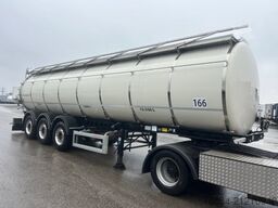 MENCI SANTI, SA 105,  LEBENSMITTELTANKAUFLIEGER 31000L 3 KAMMERN, ALU