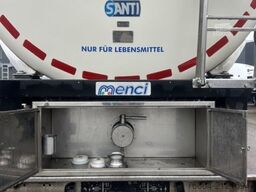 MENCI SANTI, SA 105,  LEBENSMITTELTANKAUFLIEGER 31000L 3 KAMMERN, ALU