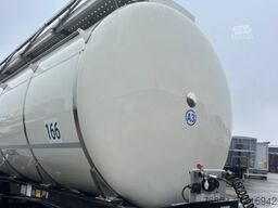 MENCI SANTI, SA 105,  LEBENSMITTELTANKAUFLIEGER 31000L 3 KAMMERN, ALU