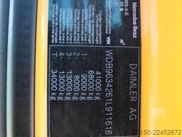 MERCEDES-BENZ 4163 8x4 BL - 180 to - TRK - PUSH - Nr.: 616