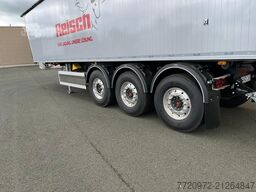 Reisch 3-Achs-Kippsattelauflieger Alumulde 50m³