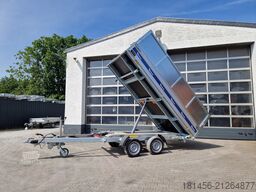 trailershop riesig Debon PW 3.6 mit Bordwandaufsatz elektro