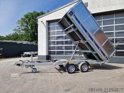 trailershop riesig Debon PW 3.6 mit Bordwandaufsatz elektro
