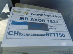 Mercedes-Benz Axor 1829 + euro 5 + lift + manual