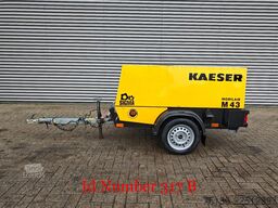 Kaeser M43 7 Bar 2 pieces German registration papers!