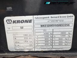Krone 3 Achs Jumboaufl. SD, Edscha, Hubdach